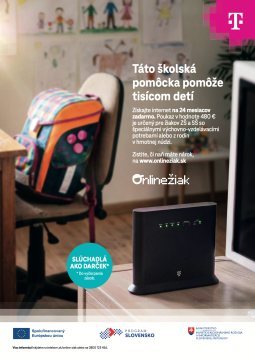Vojčice: Internet zadarmo pre žiakov so špeciálnymi potrebami a z rodín v hmotnej núdzi